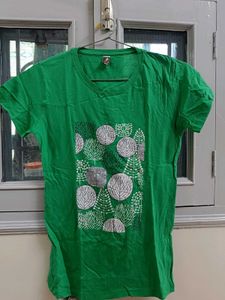 Green Graphic Tee