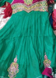 Heavy Work Anarkali Suit