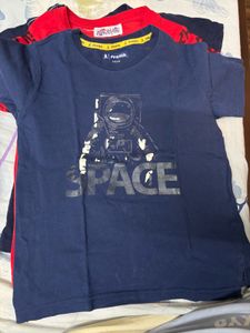 Buy Kids Tshirts - Blue, Red, Printed