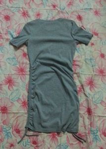 Aesthetic Grey Party Dress
