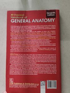General Anatomy Handbook BDC 7th Edition