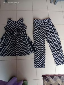 Co-ord Set Zigzag Design