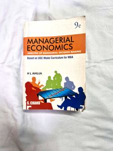 Managerial Economics by H L Ahuja