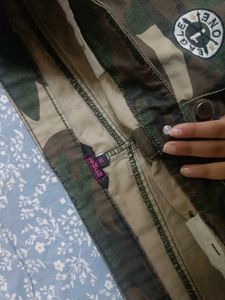 Ginger Camouflage Mini Skirt