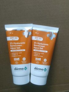 The Derma Co. Sunscreen SPF 50 1% Hyaluronic