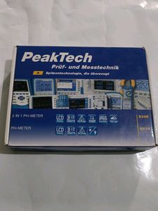PeakTech 5305 PH-Meter 2 in 1 LCD Display IP65