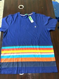 UCB New With TAG Striped Blue T-Shirt