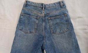 Combo🎉🎉 - Pack Of 2 Jeans (Mom Fit)