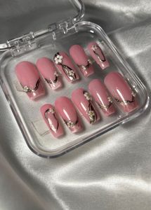 Floral Pink Presson Set 💕✨💅