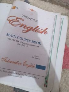 10th CBSE ENGLISH HELPBOOK [ Main Course Book ]