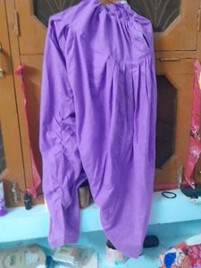 Embroidered Purple Kurta
