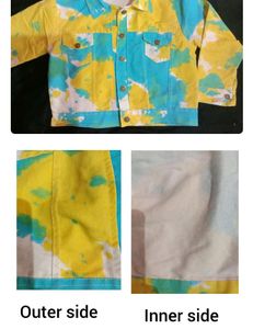 Multicolored Denim Jacket ✨