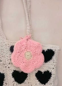 Crochet Flower Scrubby