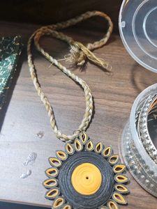Unique Paper Quilling Necklace
