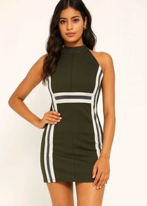 Stylish Olive Green  BODYCON ❤️