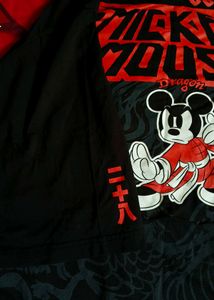 MICKEY MOUSE METAL OVERSIZED TSHIRT