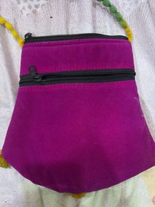 Embroidered Sling Bag