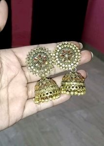 Golden Jhumka