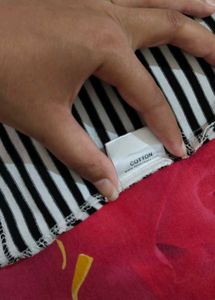Black And White Strips Top