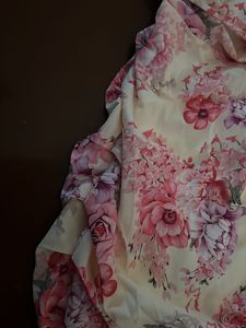 Floral Off-the-Shoulder Mini Dress