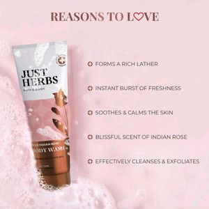 WILD INDIAN ROSE BODY WASH