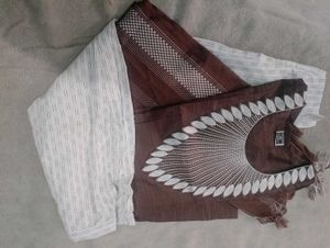 Elegant Brown Kurta Set totally new