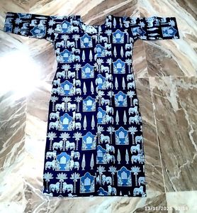ajrakh kurti and indigo kurt