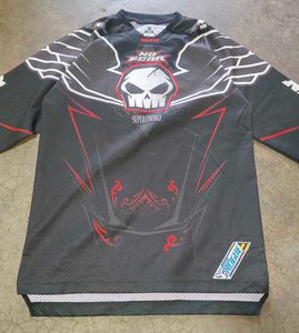 100% Authentic No Fear Skull Graphic Jersey