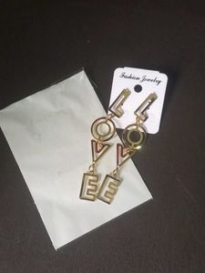 Love Dangle Earrings