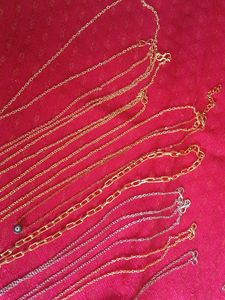 Set Of 11 Korean Chains @Rs.200