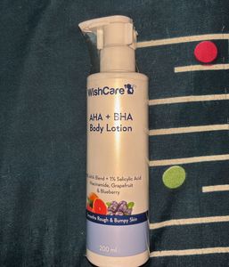 WishCare AHA + BHA Body Lotion