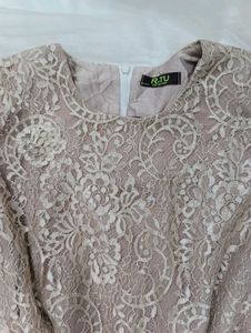 Net Sequence Dress