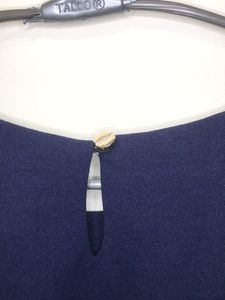 Beautiful Navy Blue Off Shoulder Top