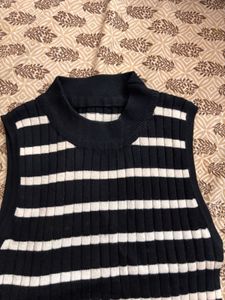 Striped Sleeveless Top