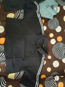 Black Crop Shirt