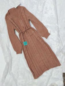 💗Brown Knit Midi Dress💗