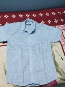 Light Blue Casual Shirt (L Size)