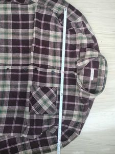 A Beautifully Crafted Korean Burgundy Shacket