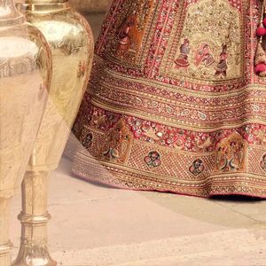 Bridal Lehenga With Beautiful Embroidery