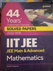 Arihant 44 Years Chapterwise Topicwise Solved Pape