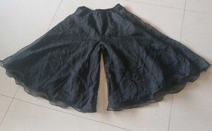 Flowy Black Palazzo Pants