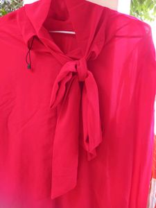 Fire Red Zara Top