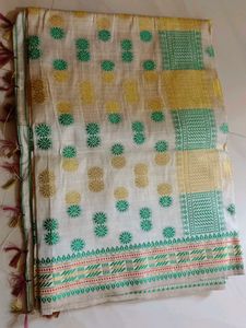 Assam Silk Mekhela Chador - Traditional Elegan
