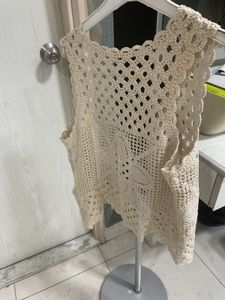 Crochet Sleeveless shrug