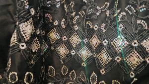 Party Wear Black ball Gown