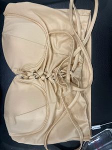 corset with tie ups