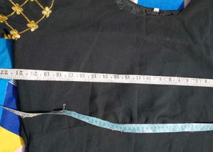 Black Frock With Dupatta