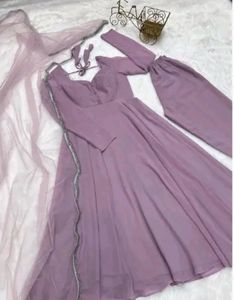 GEORGETTE FABRIC FULLY FLAIR ANARKALI KURTA SET
