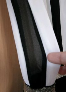 Black And White Formal Dress