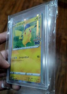 Pikachu Pokemon GO Card